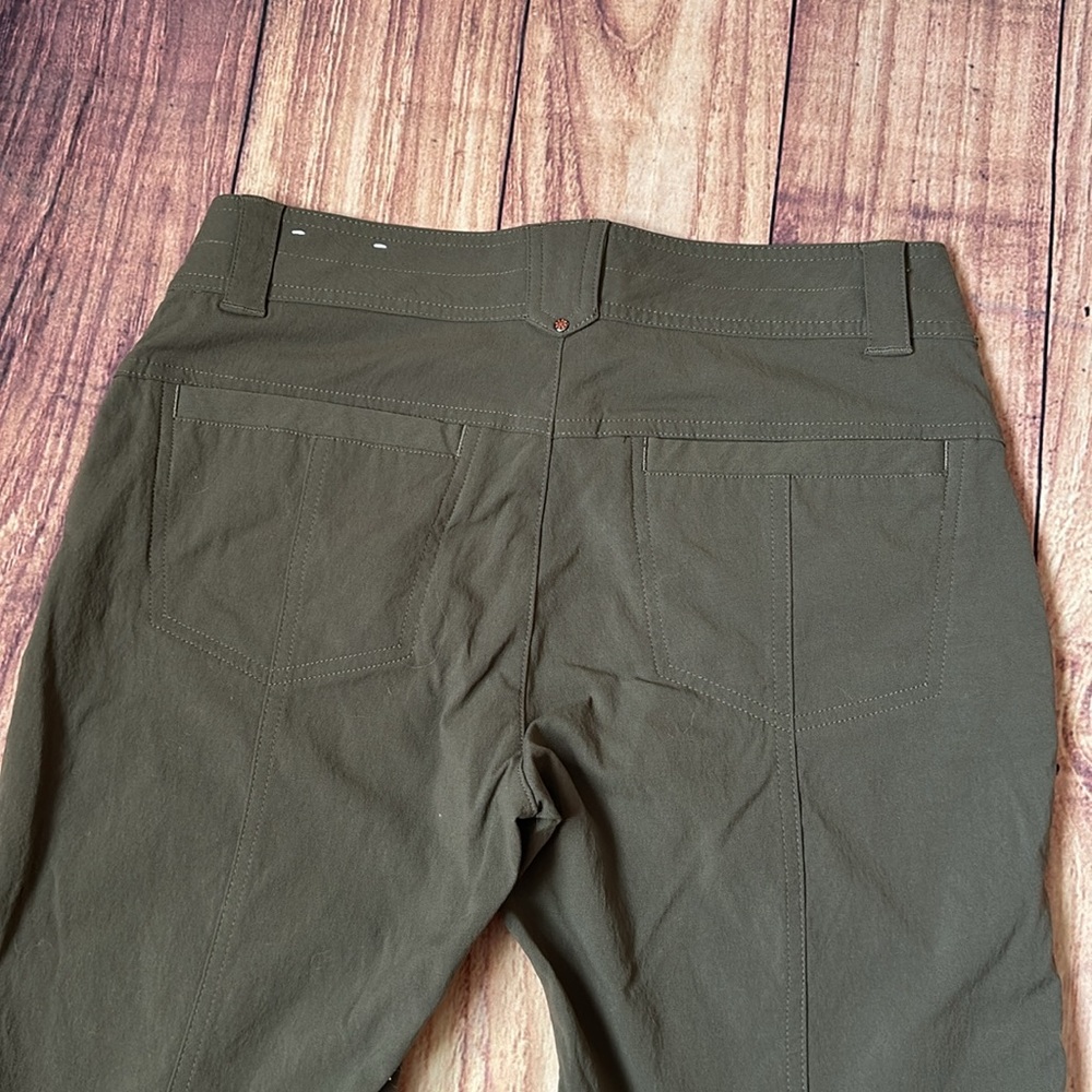 Royal Robbins Women's Boot Cut Pants in Olive Brown - Picture 7 of 8